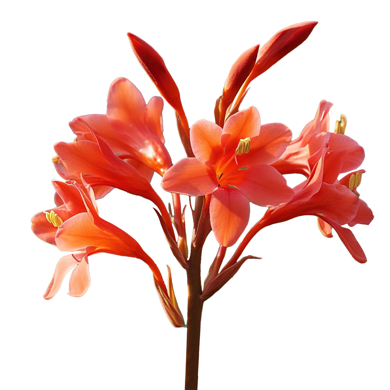 Watsonia Meriana - New Red - 5 bulbs p-pack